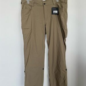 Eddie Bauer Women's Tan Track Pants